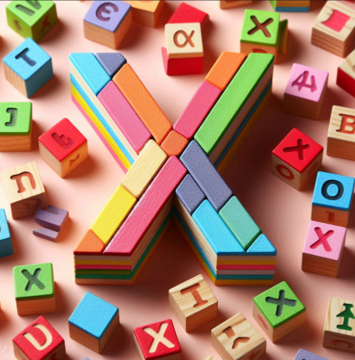 x letter colors