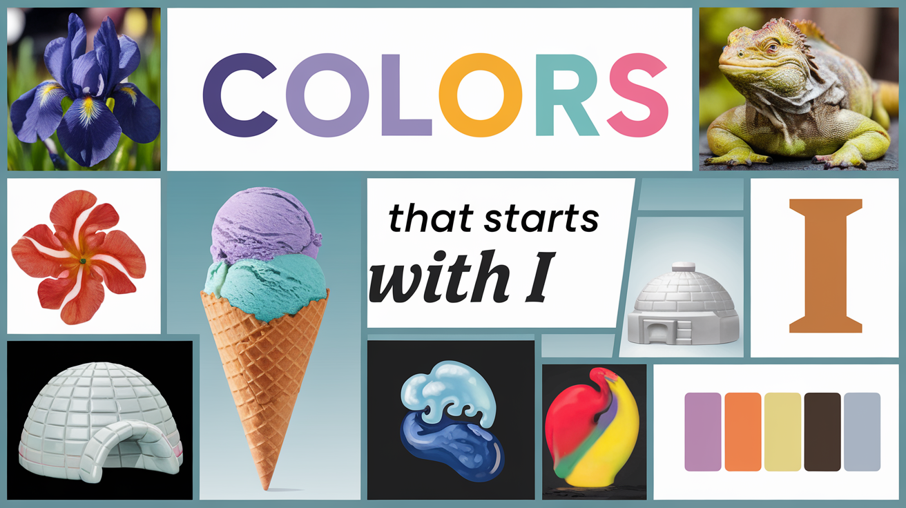 colors that starts with i