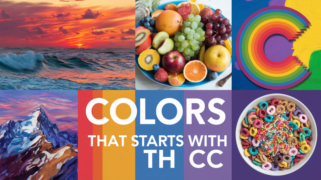 colors with c