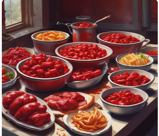 red everyday psychology in food 