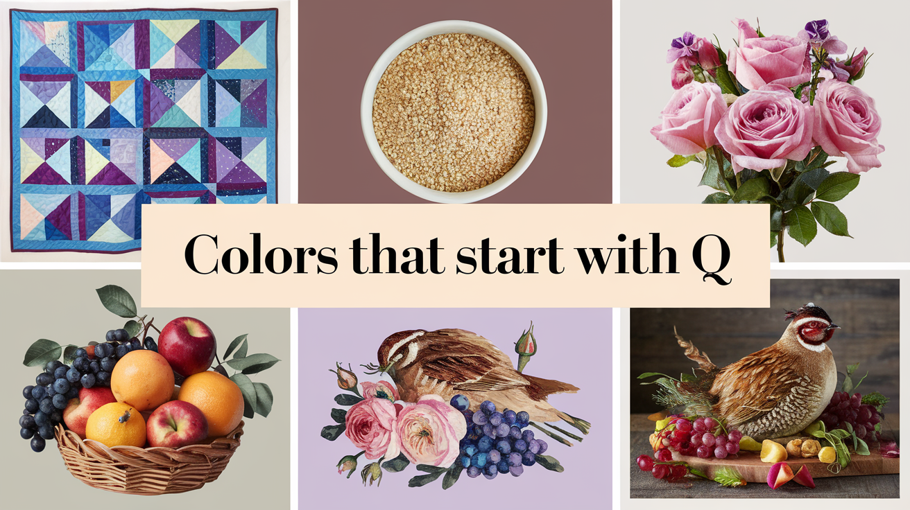 colors that starts with q