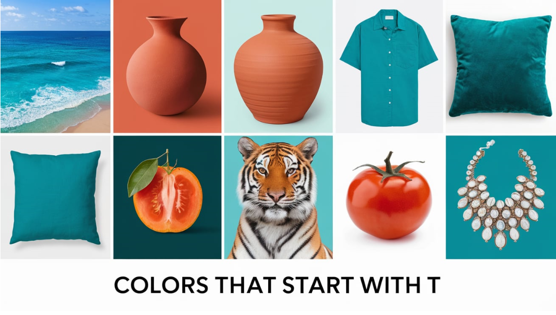 colors that starts with t