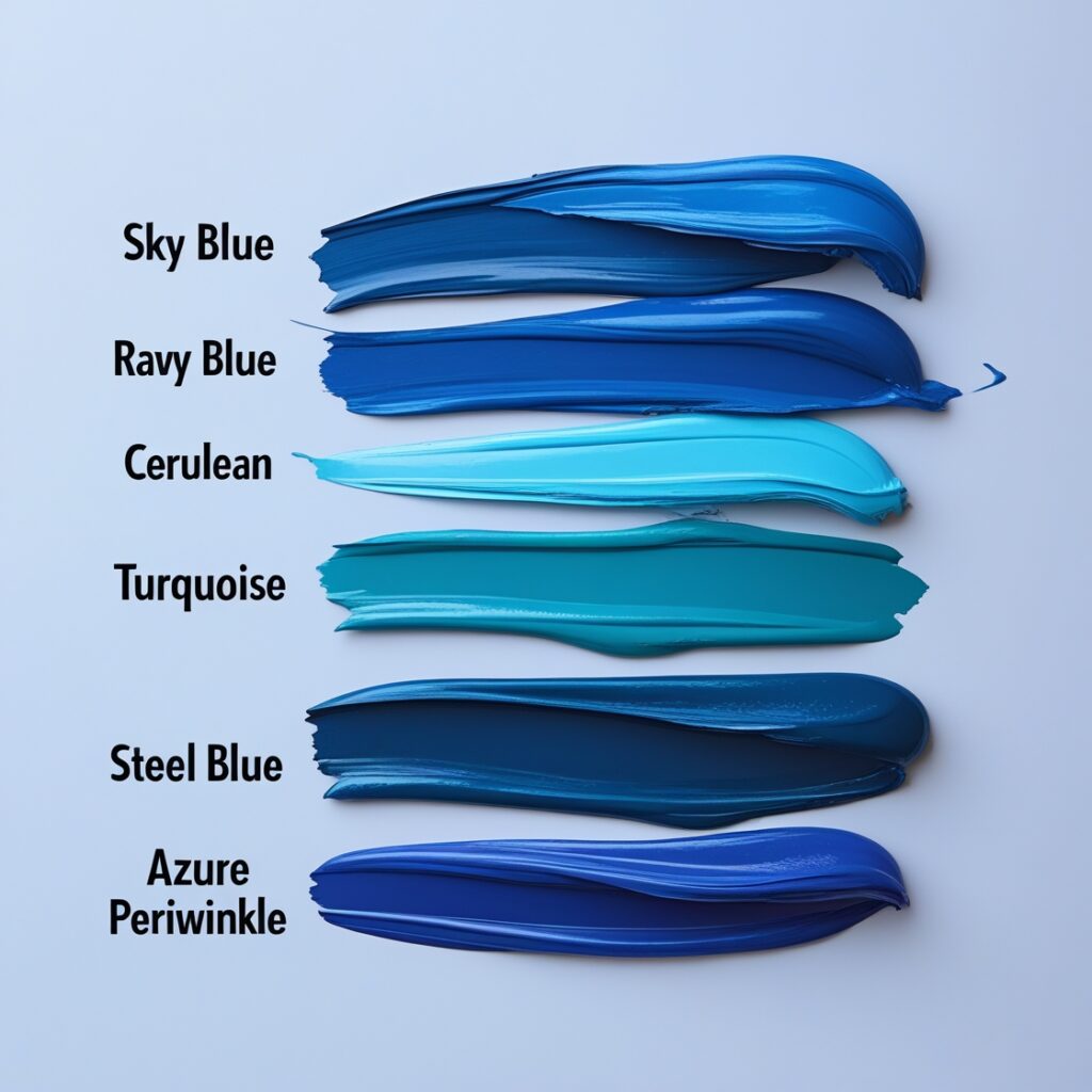 blue color names