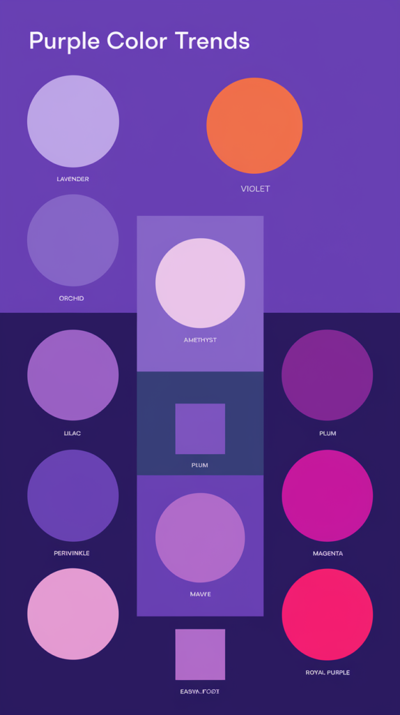 purple color names 