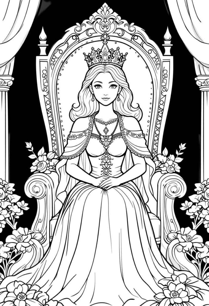 mother day superwoman coloring